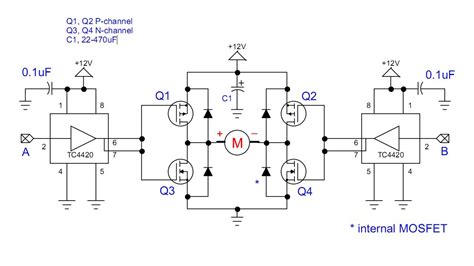 mosfet h bridge